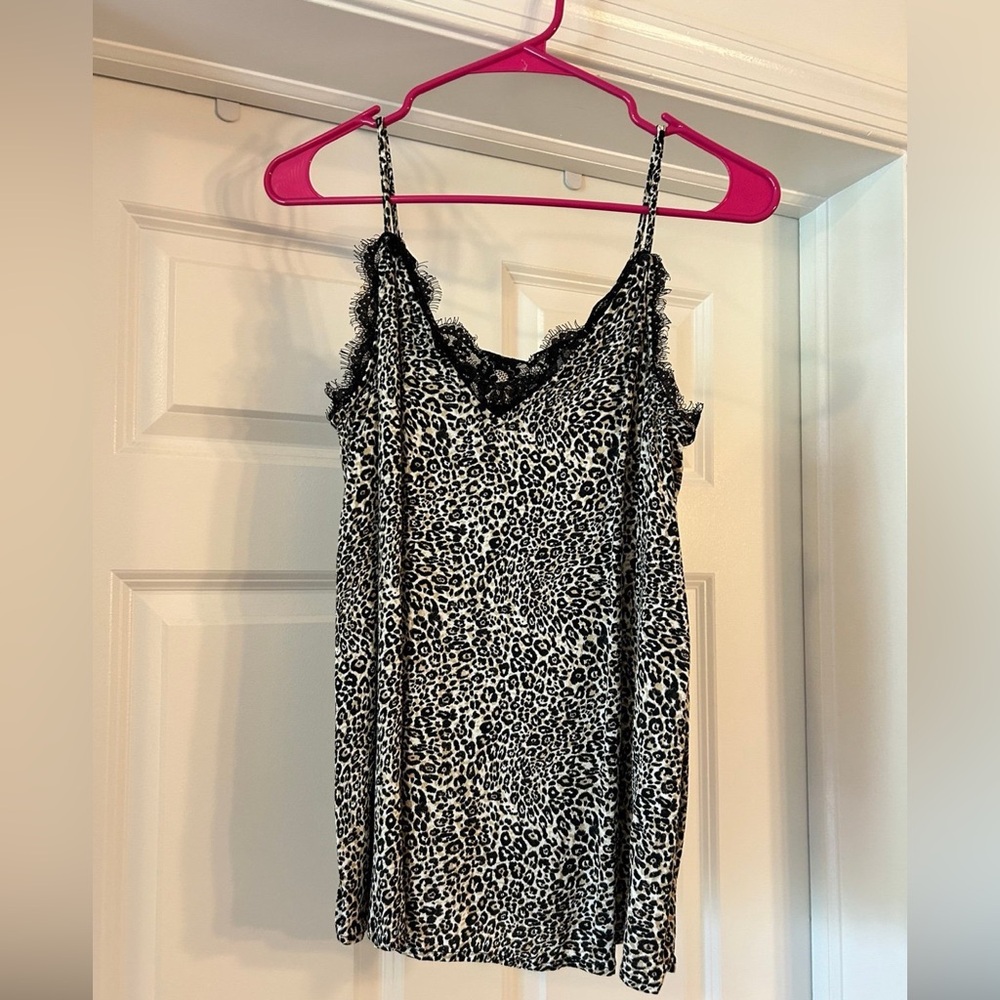 Leopard Print Tank Top